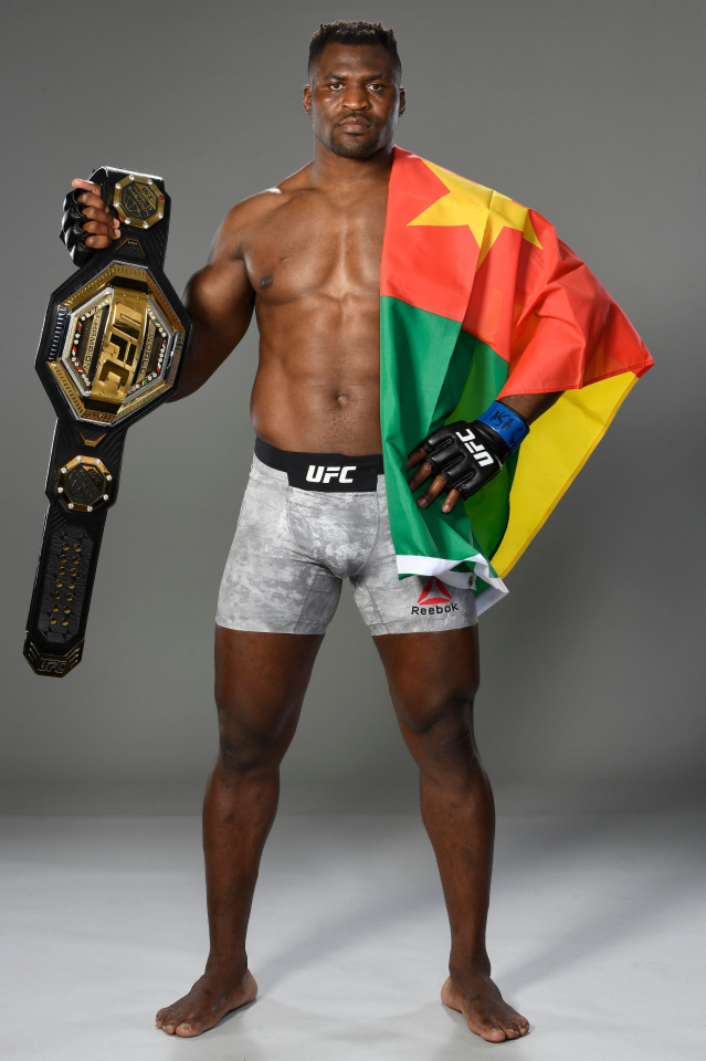 Francis Ngannou, UFC Heavyweight Champion, Pic - Getty Images 03-28-21
